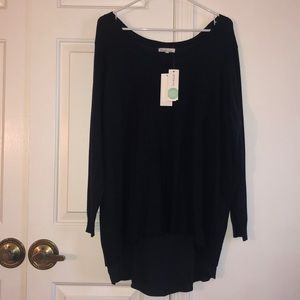 Skies Are Blue Akerly Woven Back Pullover